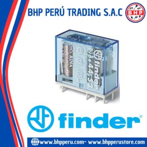 44.52.9.024.0000 FINDER RELAY  INDUSTRIAL DPDT 24VDC, 6A/250V. 8 PINES