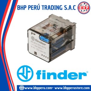 62.33.9.024.0070 FINDER RELAY 3PST-NO COIL: 24VDC 16A/250VAC. 11 PINES – RELES