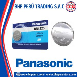 BR1225 PANASONIC BATERÍA LITHIUM 3V COIN 12.5MM