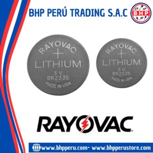 BR2335 RAYOVAC BATERÍA LITHIUM BUTTON CELL 3V. 300MAH