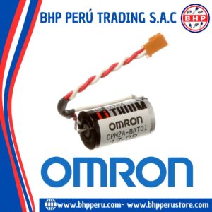 CPM2A-BAT01 OMRON BATERÍA LITHIUM LI-MNO2, 3.6 V, 1000MAH. WITH PLUG BROWN