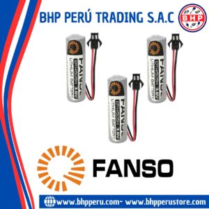 ER14505H-C FANSO BATERÍA LITHIUM LI-SOCI2 3.6V – 2700MAH. SIZE AA, WITH CONNECTOR – BATERÍAS
