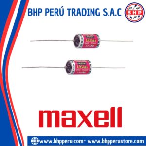 ER3-AX MAXELL BATERÍA LITHIUM 3.6V 1/2AA 1100MA PLC. AXIAL – BATERÍAS