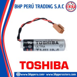 ER6V/3.6V TOSHIBA BATERÍA  LITHIUM FOR PLC 3.6V. WITH BROWN CONNECTOR