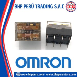 G4D-212P-DC24V OMRON RELAY USO GENERAL DPDT 24VDC 5A/250VAC. 8-PINES