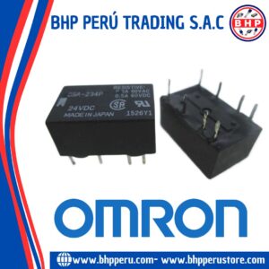 G5A-234P-DC24 OMRON RELAY USO GENERAL  DPDT 1A 24VDC, 8 PINES