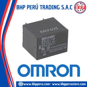 G5LE-14-DC24 OMRON RELAY USO GENERAL SPDT 24VDC. 10A/250VAC. 5-PINES