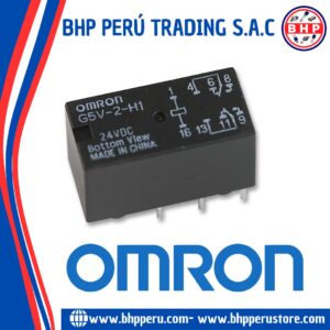 G5V-2-H1-DC24 OOMRON RELAY USO GENERAL DPDT 1A - 24VDC. 8 PINES