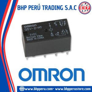 G5V-2-H1-DC5 OMRON RELAY USO GENERAL  DPDT 1A - 5VDC. 8 PINES