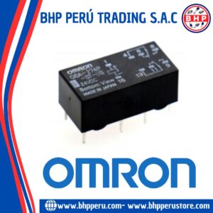 G6A-274P-ST-US-DC24 OMRON MICRO RELAY  PCB DE SEÑAL BAJA 24VDC, 2A/30VDC. 8 PINES