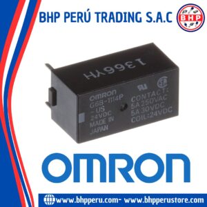 G6B-1114P-US-24VDC OMRON RELAY USO GENERAL SPST 5A 24VDC
