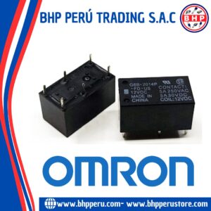 G6B-2014P-FD-US-DC12 OMRON RELAY USO GENERAL  DPST 12VDC. 5A/250VAC 6-PINES