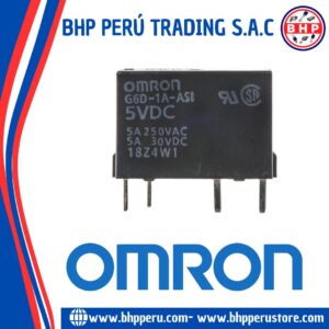 G6D-1A-ASI-DC5 OMRON RELAY USO GENERAL  SPST 5VDC, 5A/250V. 4 PINES