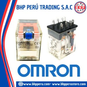 MY2IN1-D2-24VDC OMRON RELAY USO GENERAL DPDT 5A 24VDC 8 PINES