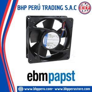 4184NX EBM-PAPST VENTILADOR AXIAL DE 24VDC, 119MM X 38MM. 106CFM
