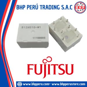 512ND10-W1 FUJITSU RELAY DE PLACA ORDENADOR DE COCHE 10VDC. 9 PINES
