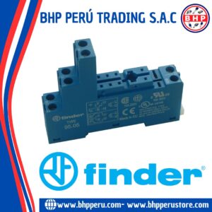 95.05 FINDER BASE PARA RELAY DIN RAIL PANEL SCREW 8 PINES