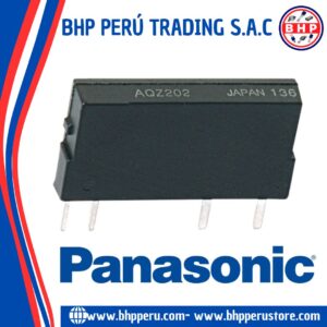 AQZ202 PANASONIC RELAY ESTADO SOLIDO SSR SPST-NO 3A 0-60V. 4-PINES