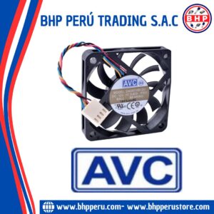 DA06010B12U AVC VENTILADOR AXIAL 12VDC. 0.40A 60X60X10MM. 4-CABLES