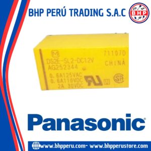 DS2E-SL2-DC12V PANASONIC RELAY GENERAL PURPOSE DPDT 12V - 2A