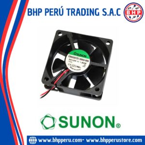 EB60201S1-000U-999 SUNON VENTILADOR AXIAL DE 12VDC, 1.84W 60X60X20MM