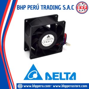 FFB0824EHE DELTA ELECTRONICS VENTILADOR AXIAL 24VDC. 0.75A 80X38MM 2-CABLES