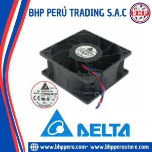 FFB0924EHE-R00 DELTA ELECTRONICS VENTILADOR AXIAL 24VDC, 0.75A 92X92X38MM. 3 CABLES