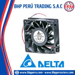 FFB1224VHE-BR00 DELTA ELECTRONICS VENTILADOR AXIAL 24VDC, 0.84A 151.8CFM, 3 CABLES