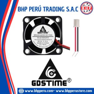 GDA2510  GDSTIME VENTILADOR AXIAL 12VDC, 0.06A 25X10MM