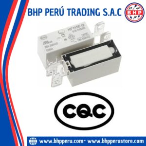 HF115F-Q-012-1H  CQC RELAY  ALTA POTENCIA SPDT 18A / 12VDC MONTAJE EN PCB 6-PINES