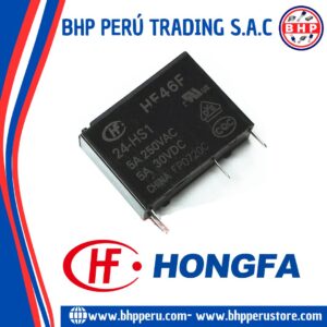 HF46F/024-HS1 HONGFA RELAY POWER  24VDC 5A/250V. 4-PINES