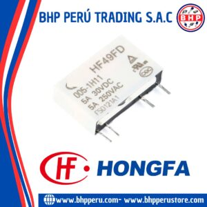 HF49FD/005-1H12 HONGFA RELAY HIGH POWER SPST 5VDC, 5A/250V PCB MOUNT