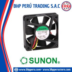 KD0506PHB2F SUNON VENTILADOR AXIAL 5VDC, 1W 60X60X15MM. 3 CABLES