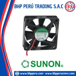 KD1206PHS2.GN SUNON VENTILADOR AXIAL 12VDC, 1.1W. 60X60X15MM