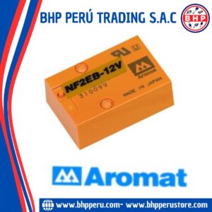 NF2EB-12V AROMAT RELAY GENERAL PURPOSE DPDT 2A 12VDC, 9 PINES
