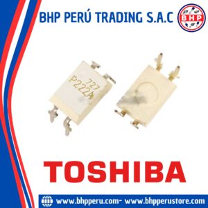 P222A TOSHIBA FOTORELÉS SSR RELÉ SPST-NO 500MA 0-60V DIP-4
