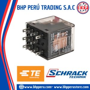 PT370730 TE / SCHRACK RELAY GENERAL 3PDT 230VAC. 10A/250V. 11-PINES