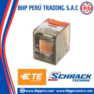 PT371730  TE CONNECTIVITY / SCHRACK RELAY GENERAL  3PDT 230VAC. 10A/250V. 11-PINES