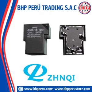 Q90F-1Z (T90) ZHNQI RELAY PCB  12VDC, 30/40A SWITCHING CAPACITY