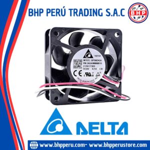 QFR0624GH DELTA ELECTRONICS VENTILADOR AXIAL 24VDC 0.21A 60X25MM 3-CABLES