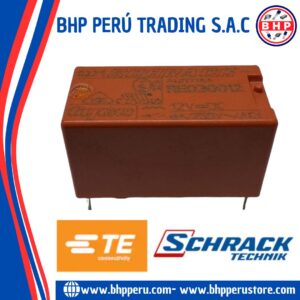 RE030012 TE CONNECTIVITY / SCHRACK RELAY GENERAL  SPST 12VDC, 6A 4-PINES