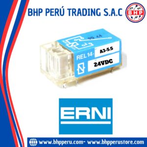 REL14-A3-5.5-24V ERNI MICRO RELAY  ENCAPSULADO 24VDC, 5 PINES.
