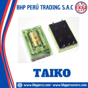 RFT-122E-DC24-K TAIKO RELAY ENCAPSULADO 24VDC, 2000 OHM. 9 PINES