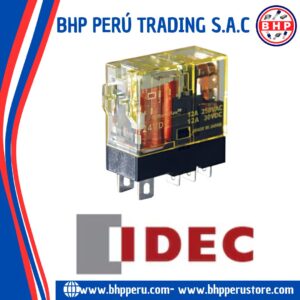 RJ1S-CL-D24 IDEC RELAY GENERAL  PURPOSE DPDT 12A / 24VDC. 5 PINES