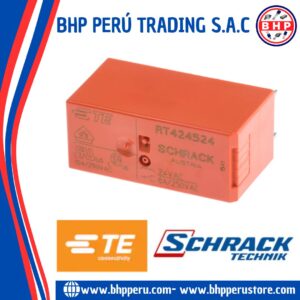 RT424524  TE CONNECTIVITY / SCHRACK RELAY GENERAL DPDT 8A 24VAC, 8 PINES