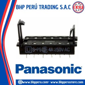 S-PS PANASONIC BASE PARA RELAY 12 POS ORIFICIO PASANTE