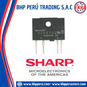 S202T02 SHARP MICROELECTRONICS RELAY DE ESTADO SÓLIDO SPST-NO 2A 80-240V SIP-4