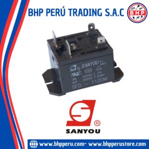 SFD-112DM SANYOU RELAY POWER  1 POLE, 12VDC, FORM A, NORMAL 4-PINES