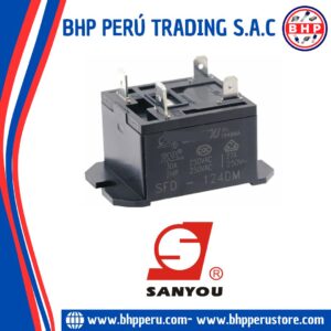 SFD-124DM SANYOU  RELAY POWER 1 POLE, 24V DC, FORM A, NORMAL 4-PINES
