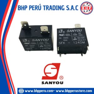 SFK-124DM SANYOU RELAY AIR CONDITIONING 24VDC. 20A/250VC. 4-PINES
